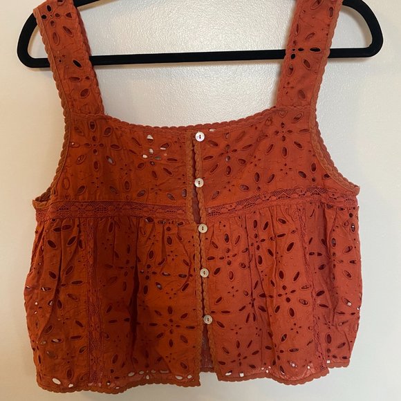 Wilfred Le Boheme Leonore Crochet Blouse, S - Picture 2 of 4